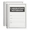 Carbonless Laboratory Notebook with 100 Sheets, Engineering Paper (8.5x11 In, 2 Pack)